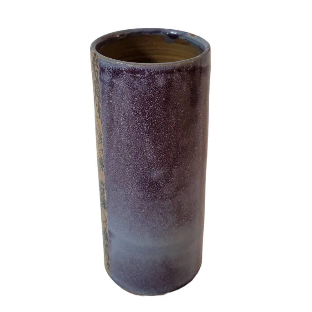 Hand Crafted blue purple